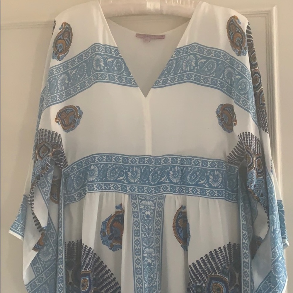 Stunning Calypso St Barth Vittoria silk maxi dress